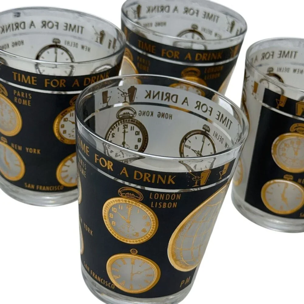 Set of 4 Mid-Century Modern 